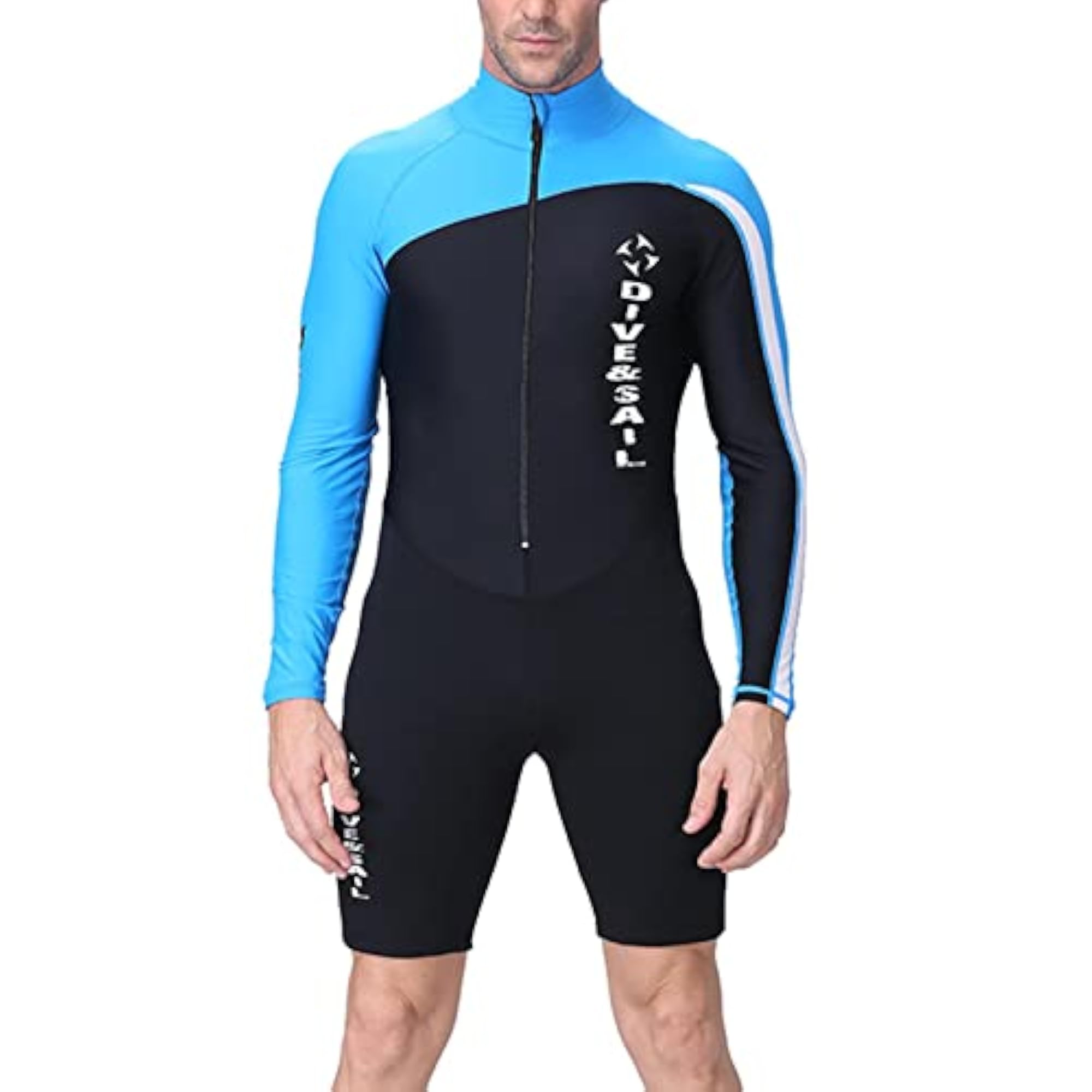 Long Sleeve Front Zip Diving Suit for Water Sports